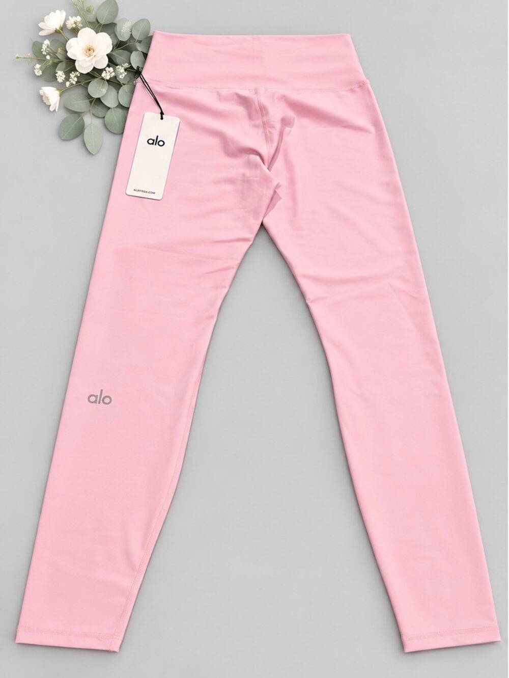 ALO Airlift 7/8 Leggings High Waist, Sweet Pink, NWT, Large